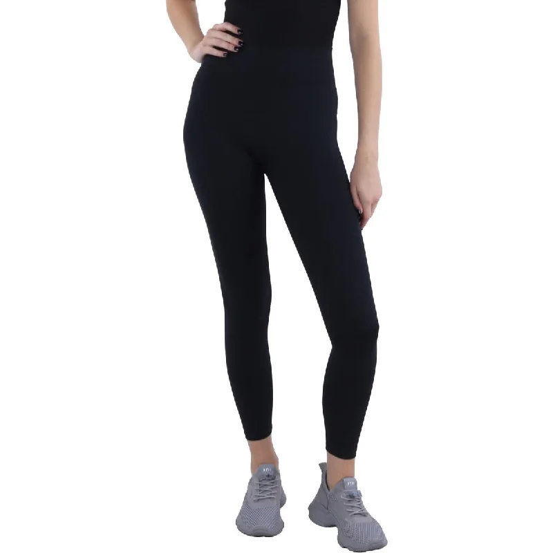 Womens High-Rise Stretch Leggings