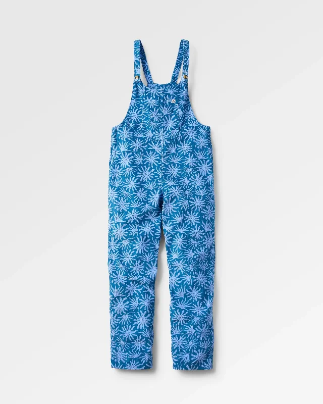 Meadows Organic Cotton Cord Overalls - Seaweed Blue Steel