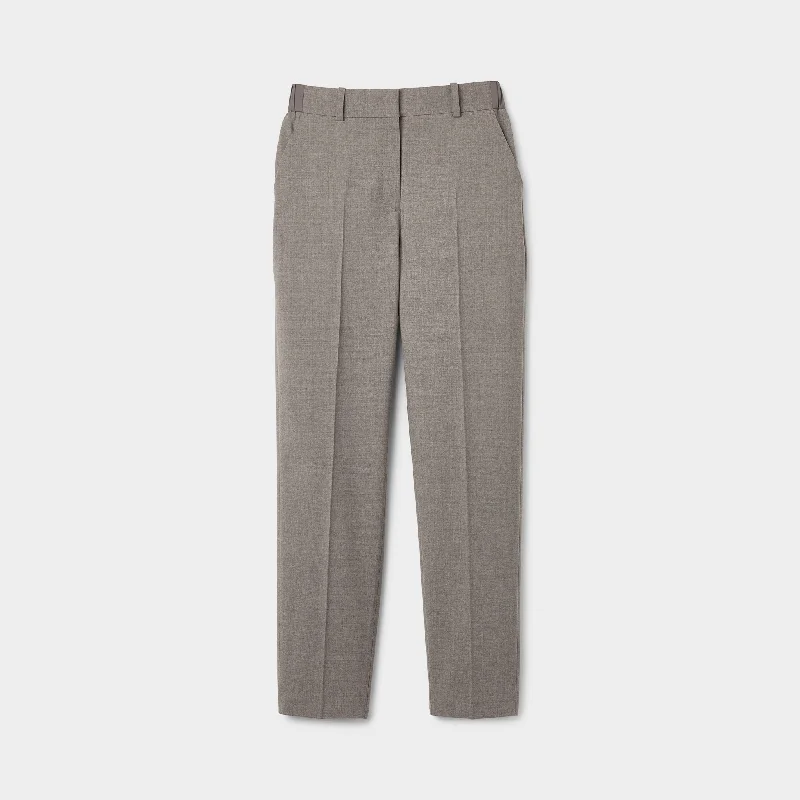 Straight Leg Wool Tech Trouser