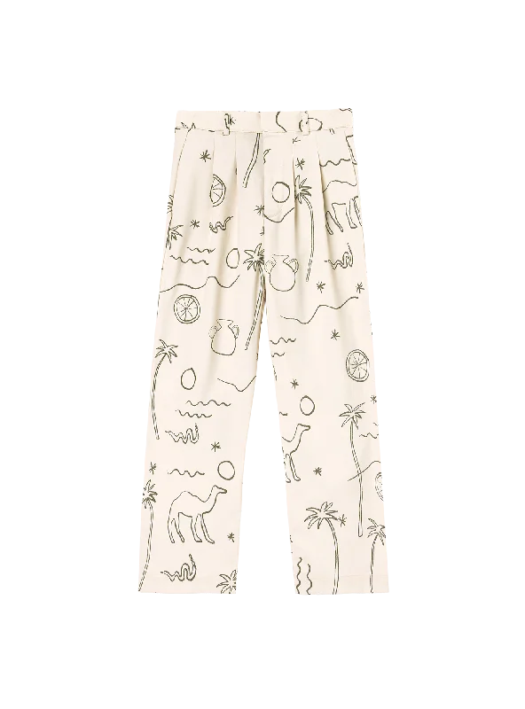 Studio Resort Pants (Oasis Cream)