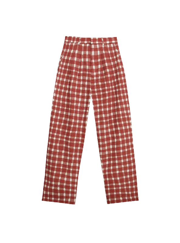 Resort Pants (Seersucker Gingham)