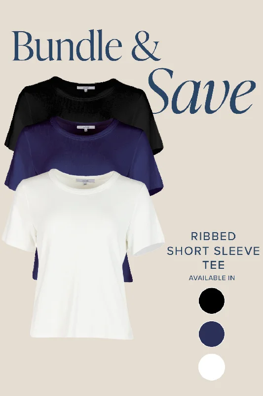 The Ribbed Tee Bundle