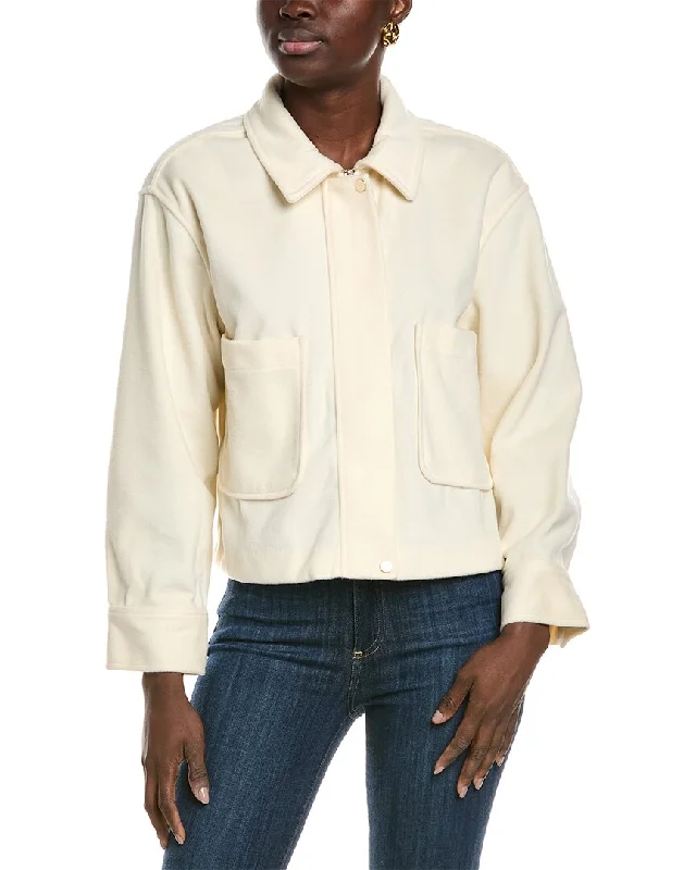 Vince Camuto Slouchy Patch Pocket Jacket