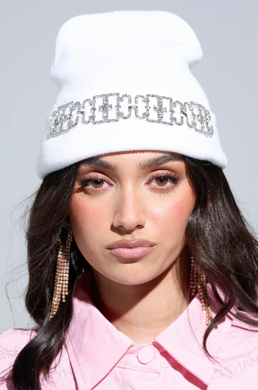 KIKI RHINESTONE BEANIE