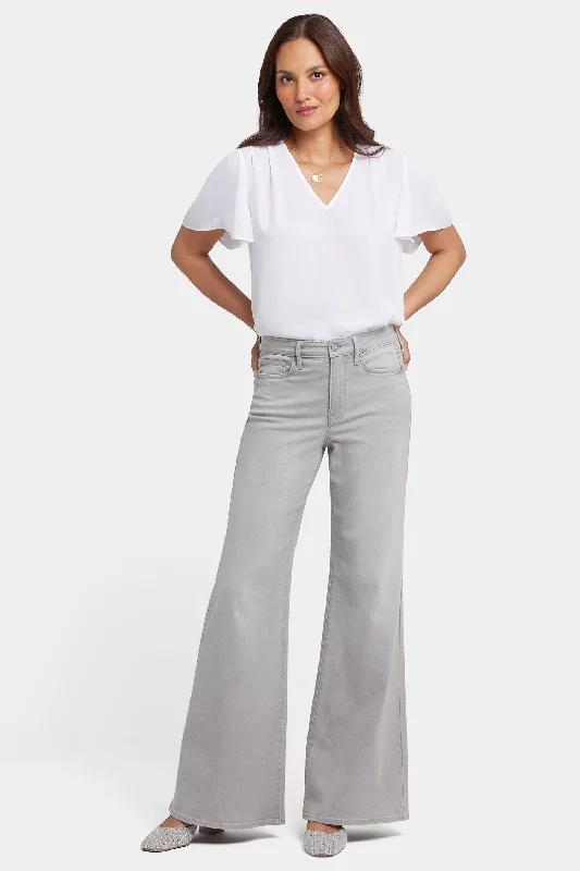 Mia Palazzo Jeans - Grenada Mist