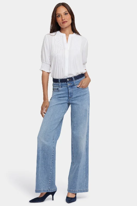 Teresa Wide Leg Jeans - Santiago Sea