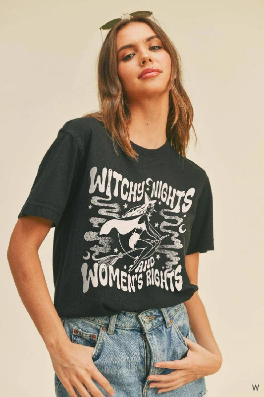 Witchy Nights & Women's Rights Tee