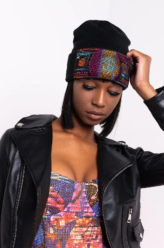 RAINBOW MILLI BLING BEANIE