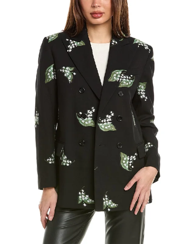 RED Valentino Wool-Blend Jacket