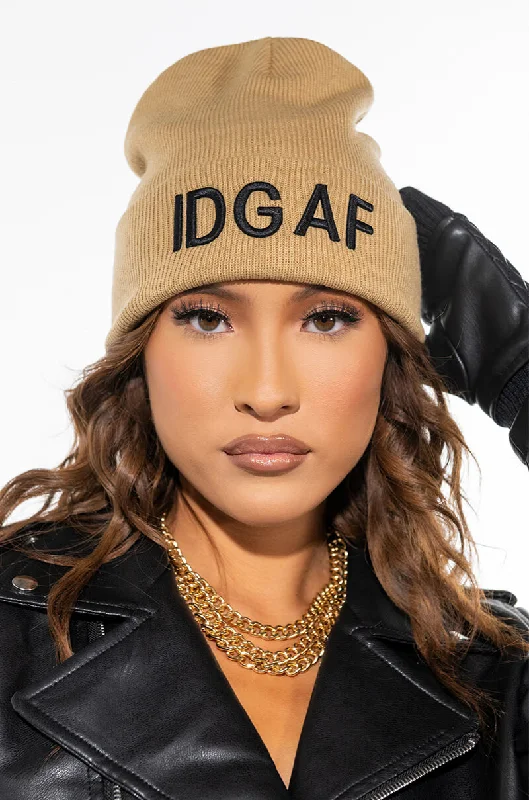 IDGAF BEANIE