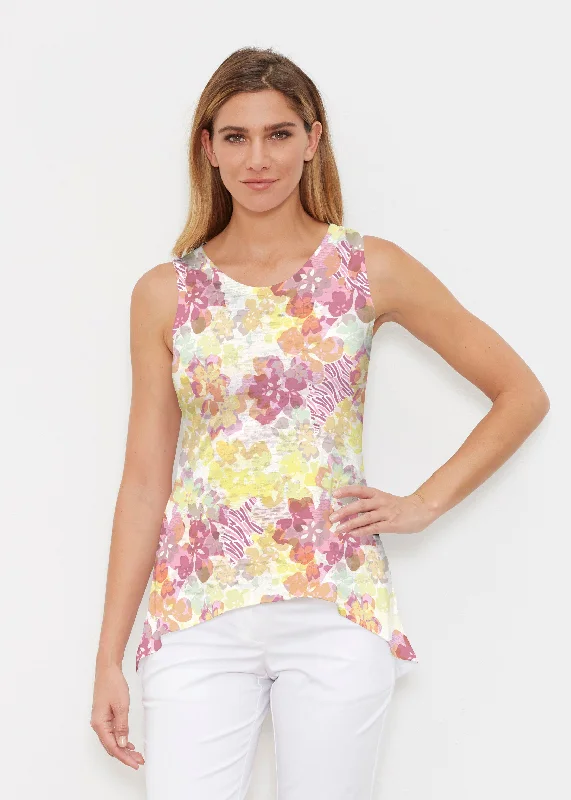 Hollyhocks (8070) ~ High-low Tank