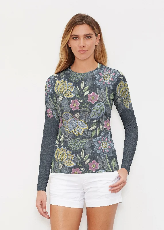 Isabellas Garden (13410) ~ Long Sleeve Rash Guard