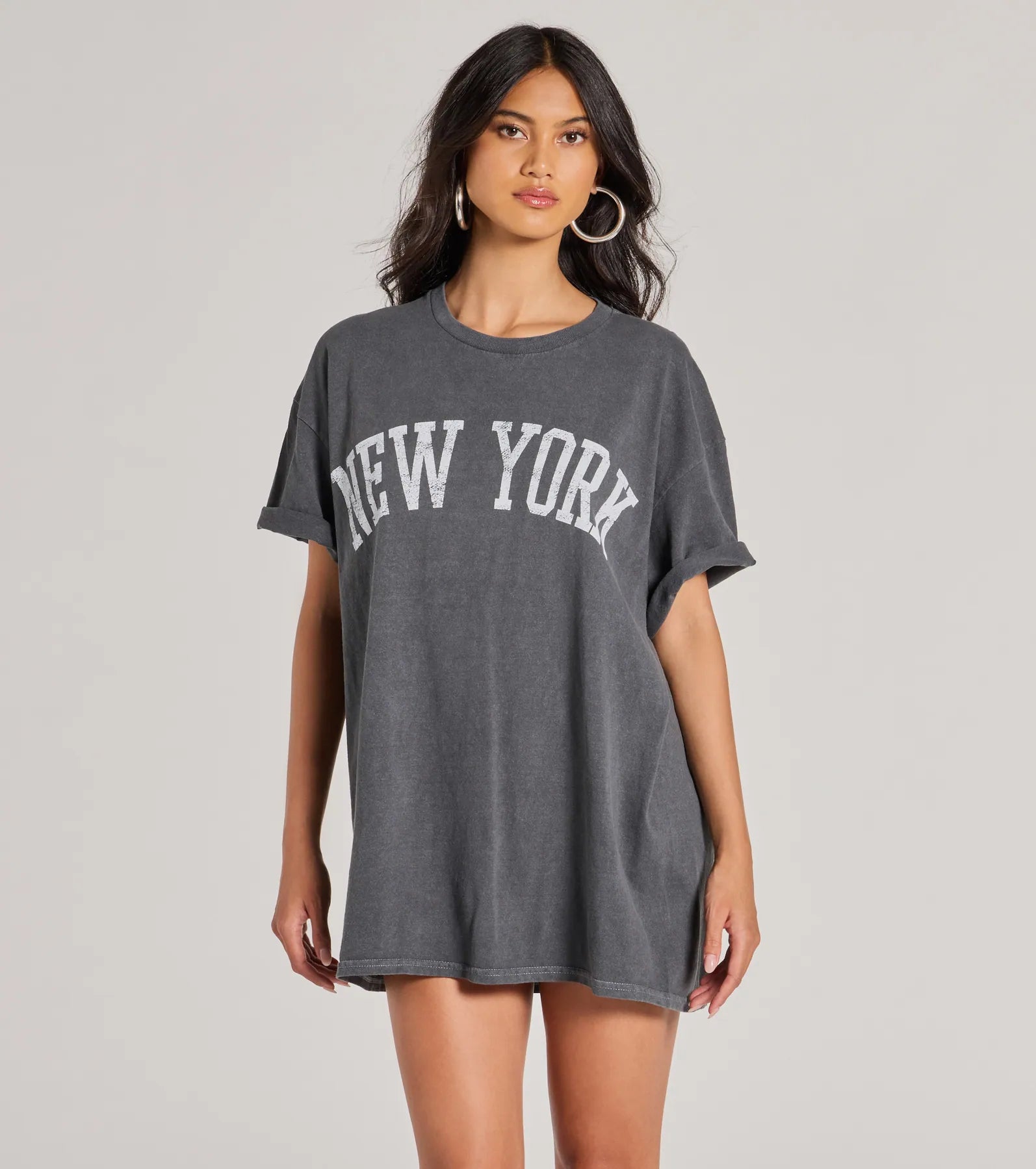 New York Oversized Graphic Tee