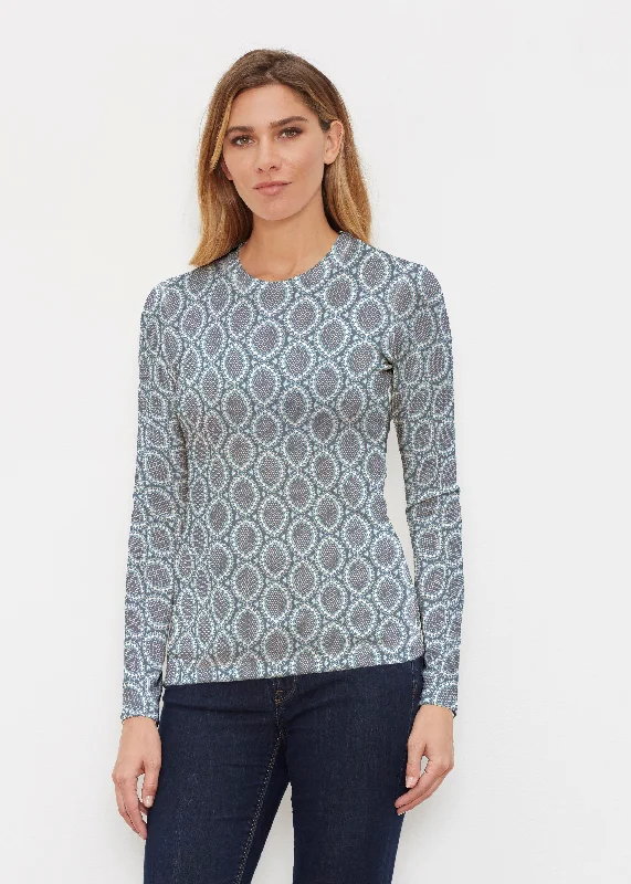 Namaste Lace (13370) ~ Butterknit Long Sleeve Crew Top