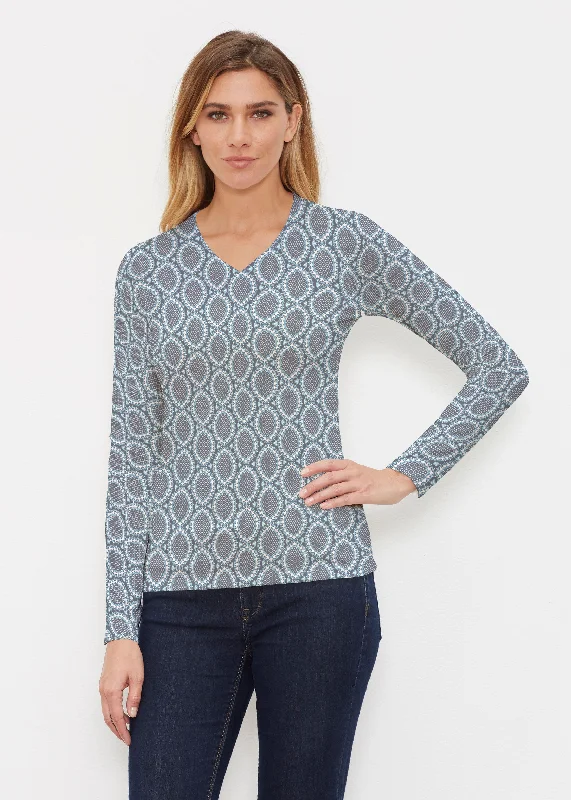 Namaste Lace (13370) ~ Butterknit Long Sleeve V-Neck Top