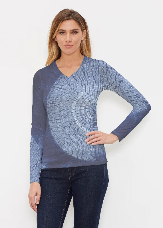 Dandelion Dream (14169) ~ Butterknit Long Sleeve V-Neck Top