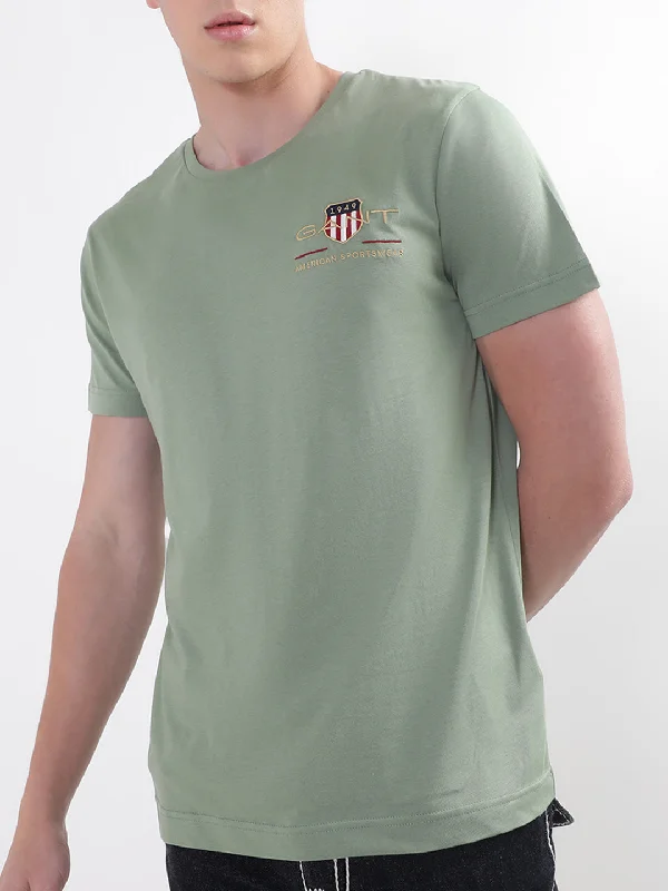 Gant Green Archive Shield Logo Regular Fit T-Shirt