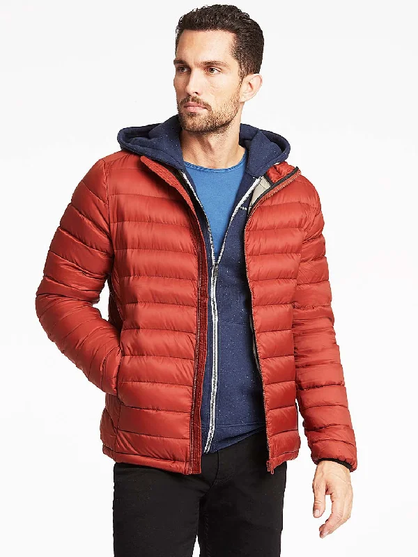 Lindbergh Men Red Solid Jacket