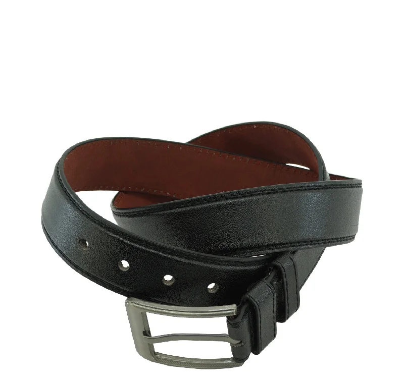 NW23, North Woods Men's Casual Belt (M-XL) Blk