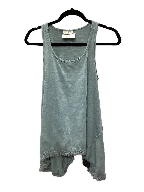 Blue Top Sleeveless Umgee, Size S