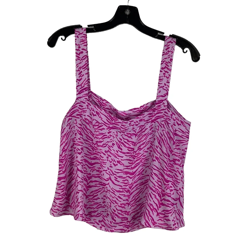 Pink & Purple Top Sleeveless Buddy Love, Size M