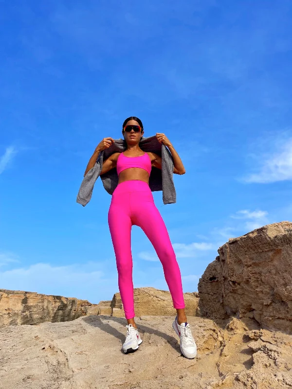 HALO Malala Yoga Leggings in Pink